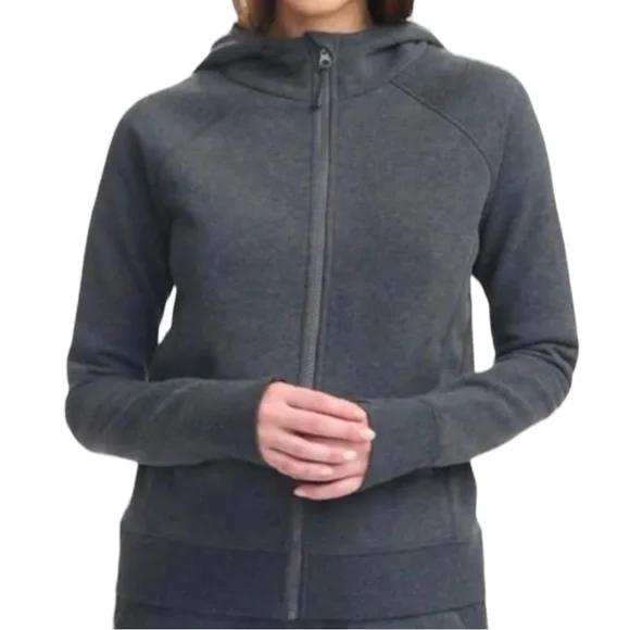 Lole Tops Lole Costco Sweater Hoodie Size M Grey Poshmark